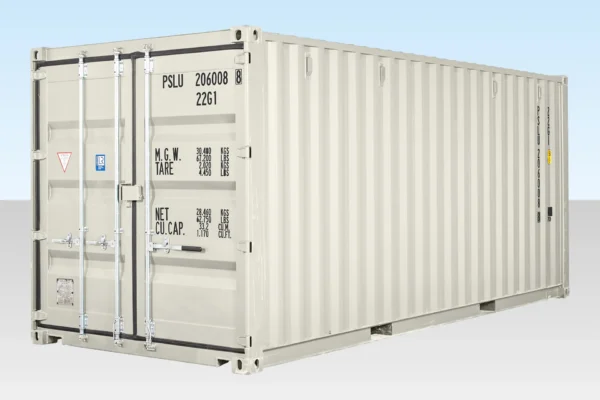 20FT Shipping Container White (RAL 9003)