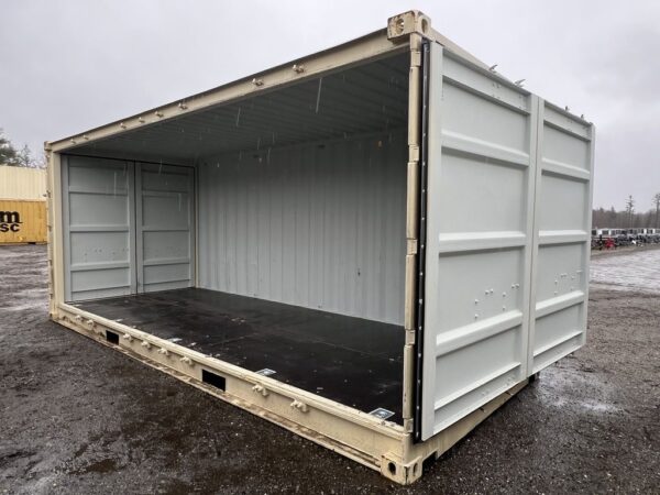 20ft Storage Container Standard Height Open Side - Image 8