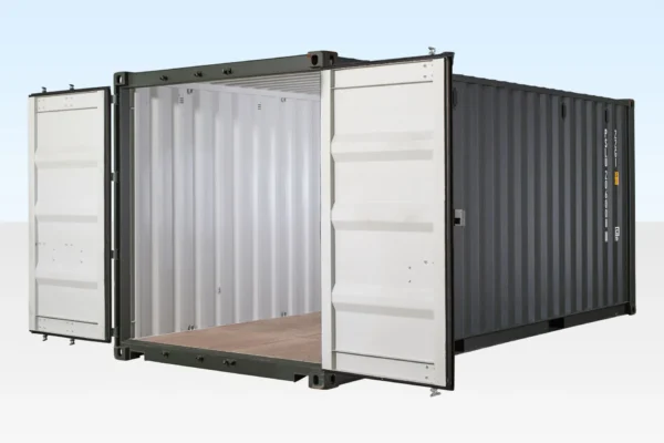 20FT Shipping Container Dark Green (RAL 6007) - Image 2