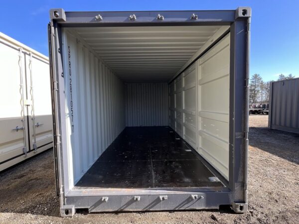 20ft Shipping Container Standard Height One Trip Open Side - Image 4