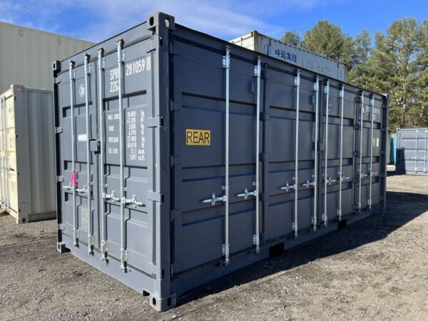 20′ Storage Container One Trip Open Side Standard Height