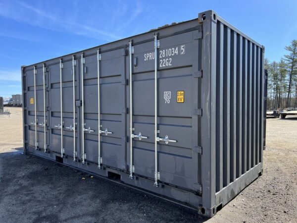 20ft Storage Container Standard Height Open Side New - Image 9