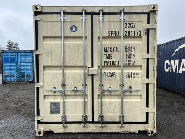 20ft Storage Container Standard Height Open Side - Image 12