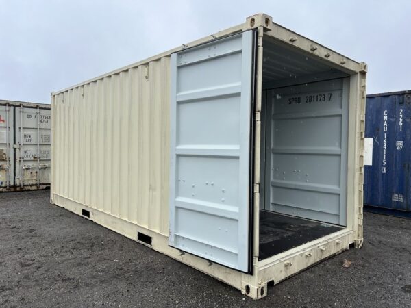 20ft Storage Container Standard Height Open Side - Image 11