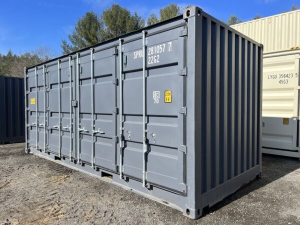 20ft Shipping Container Standard Height One Trip Open Side - Image 10