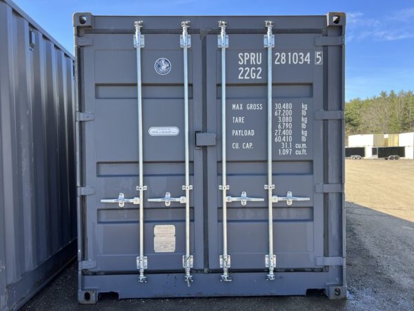 20ft Storage Container Standard Height Open Side New - Image 5
