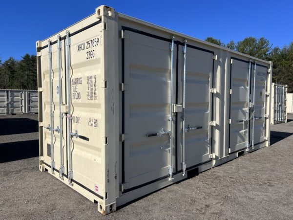 20 ft Storage Container Standard Height One Trip Side Doors - Image 2