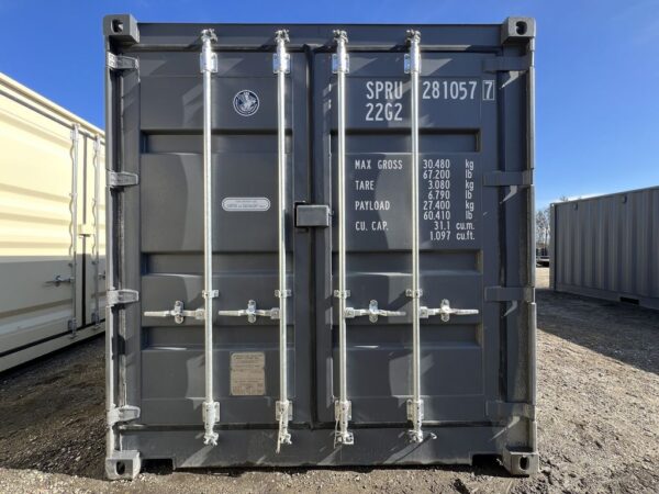 20ft Shipping Container Standard Height One Trip Open Side - Image 6