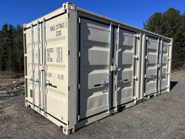 20′ Storage Container One Trip Side Doors