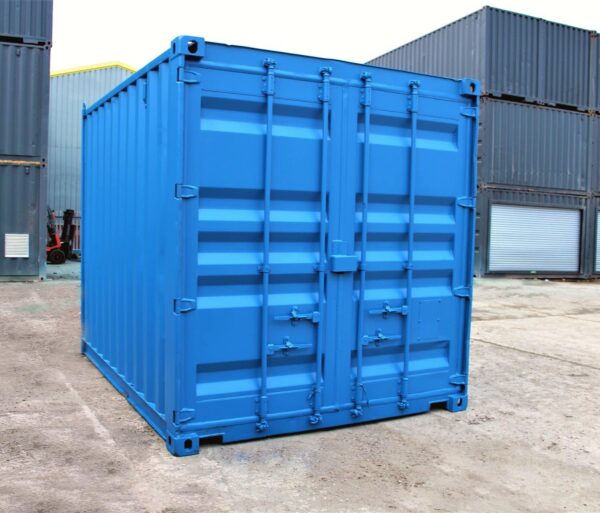 10ft New Shipping Container Blue - Image 9