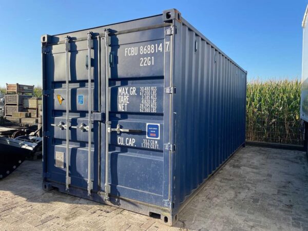One Trip 40ft Shipping Container (Blue) - Image 5