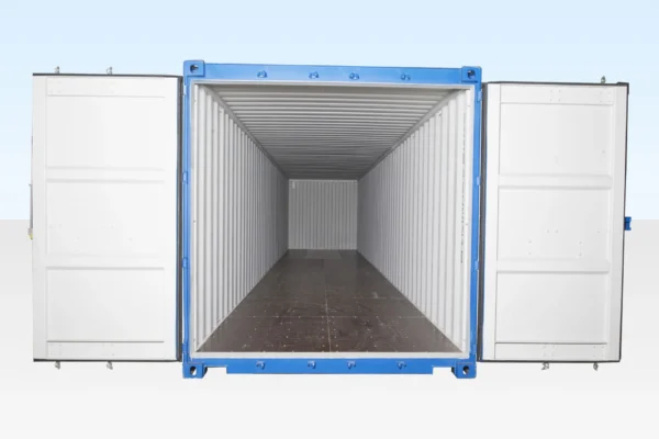 40FT Shipping Container Blue - Image 3