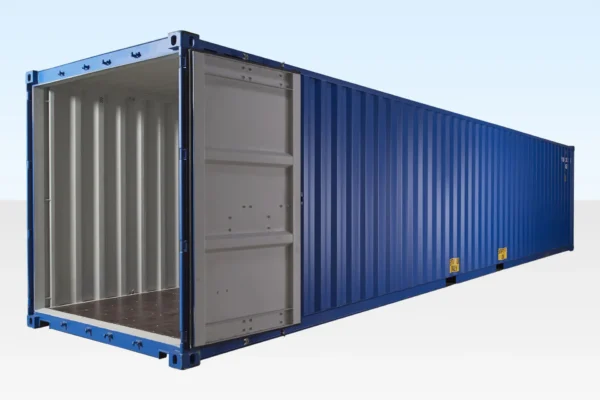 40FT Shipping Container Blue - Image 4