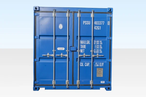 40FT Shipping Container Blue - Image 6