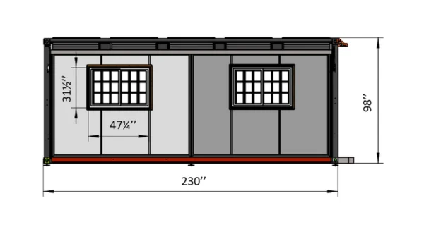 Mobile Expandable Prefabricated House 20ft - Image 5