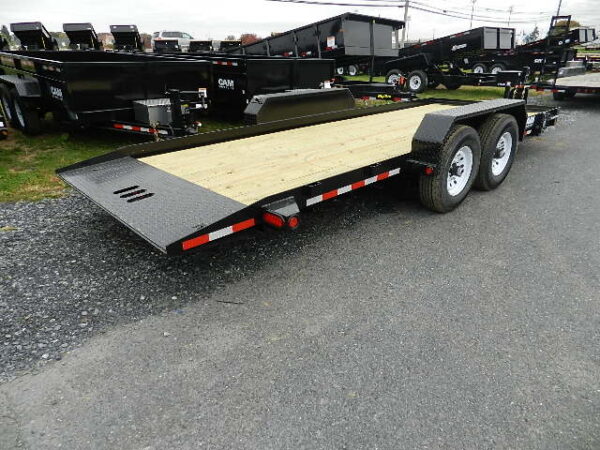 CAM Superline 7 x 20 Equipment Trailer – Powered Tilt-Deck