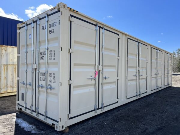 40ft Storage Container High Cube One Trip Side Doors - Image 9
