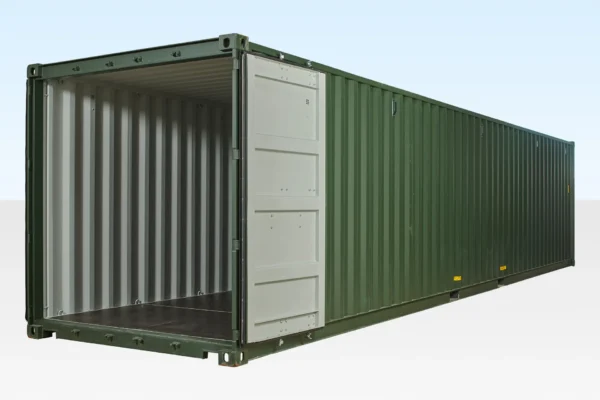 40FT Shipping Container Green - Image 2