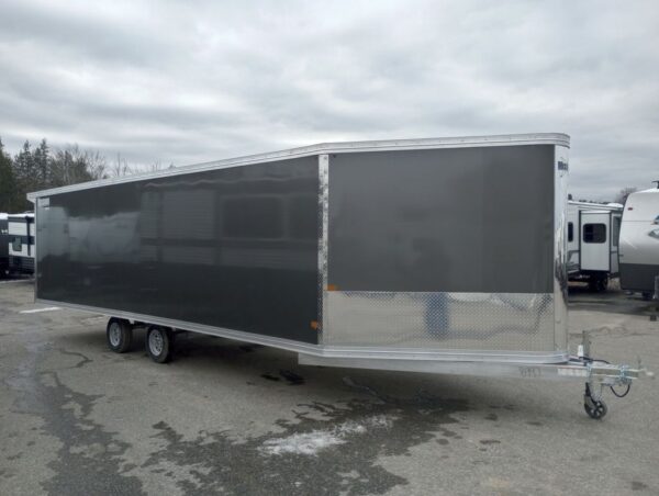 2024 Mission Trailers 101×24 Aluminum 4/5-Place Drive In/Out Deckover w/Galvanized Pkg, Canopy - Image 7