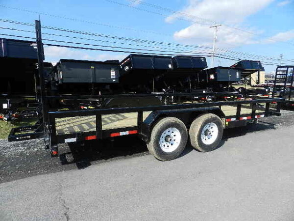 Big Tex 7 x 18 Heavy Duty Landscape Trailer – Split Gate