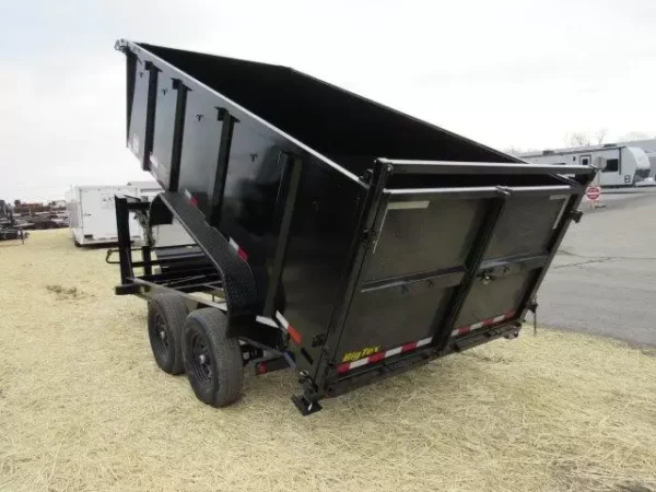 Big Tex 7 x 14 Gooseneck Dump Trailer – Solid High Sides