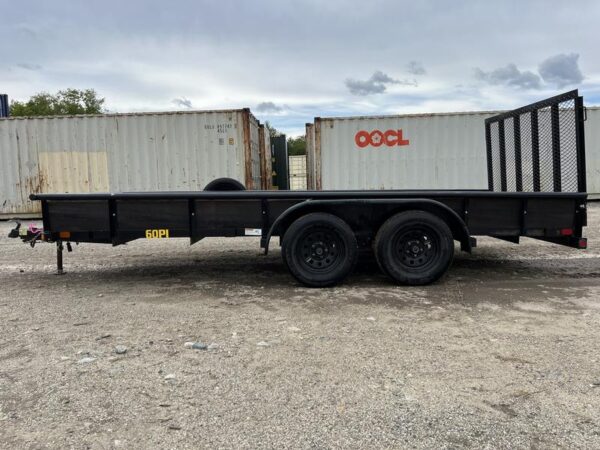 2021 Big Tex Trailers 6.5×16 6K Utility w/Ramp Gate & Spare Tire - Image 4