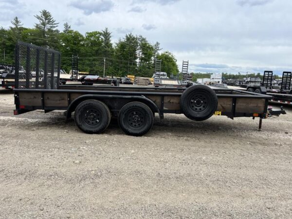 2021 Big Tex Trailers 6.5×16 6K Utility w/Ramp Gate & Spare Tire - Image 12