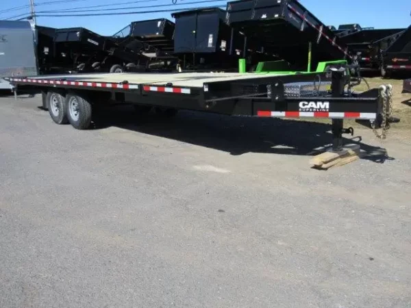 CAM Superline 7 x 20 Equipment Trailer – Pallet Fork Carrier