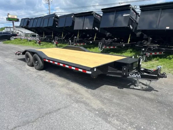 CAM Superline 8 x 20 Full Width Equipment Trailer – Slide Out Ramps Clearance