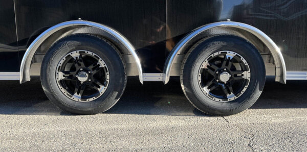 2024 Sno Pro 7.5×22 Aluminum 4-Place Drive In/Out w/Extra Height, Mats & Guides, Canopy - Image 23