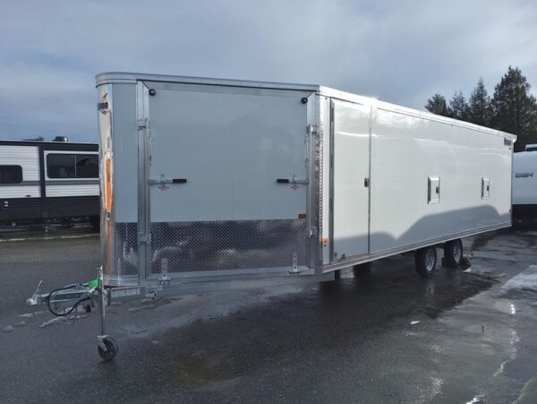 2024 Mission Trailers 101×24 Aluminum 4/5-Place Drive In/Out Deckover w/Galvanized Pkg, Canopy - Image 21