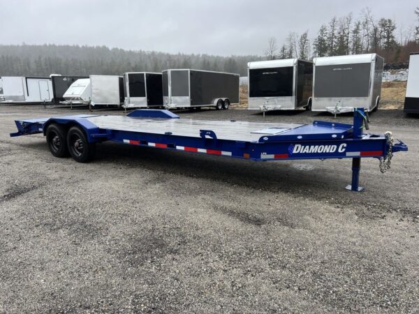 2022 Diamond C 7×24 20K Low Profile Equipment Trailer w/Max Ramps - Image 8