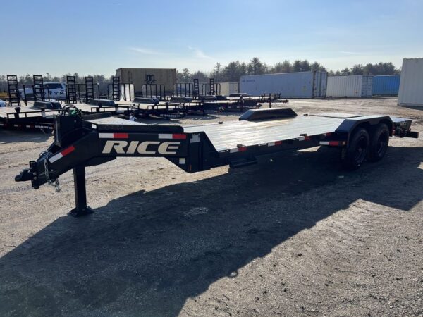2024 Rice Trailers 7X18 Promax Industrial 21K Equipment w/Hydraulic Jack & Full Width Ramps - Image 16