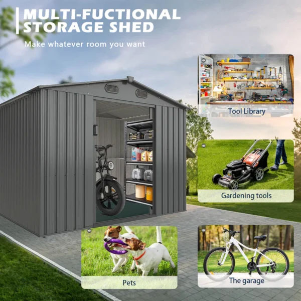 Metal Storage Shed 13×20