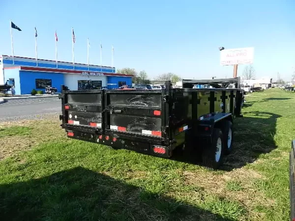 Big Tex 7 x 16 Gooseneck Dump Trailer – Combo Gate & Ramps Item #: 18298